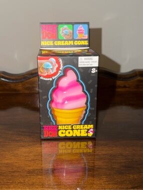 Nice Cream Cone Pink swirl - Schylling NeeDoh - Authentic